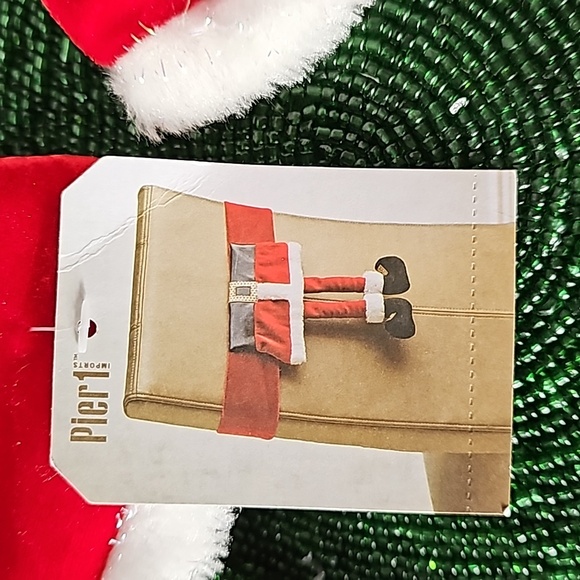 Pier 1 Chair Decor 🎅 SANTA Set of Two - Picture 4 of 6